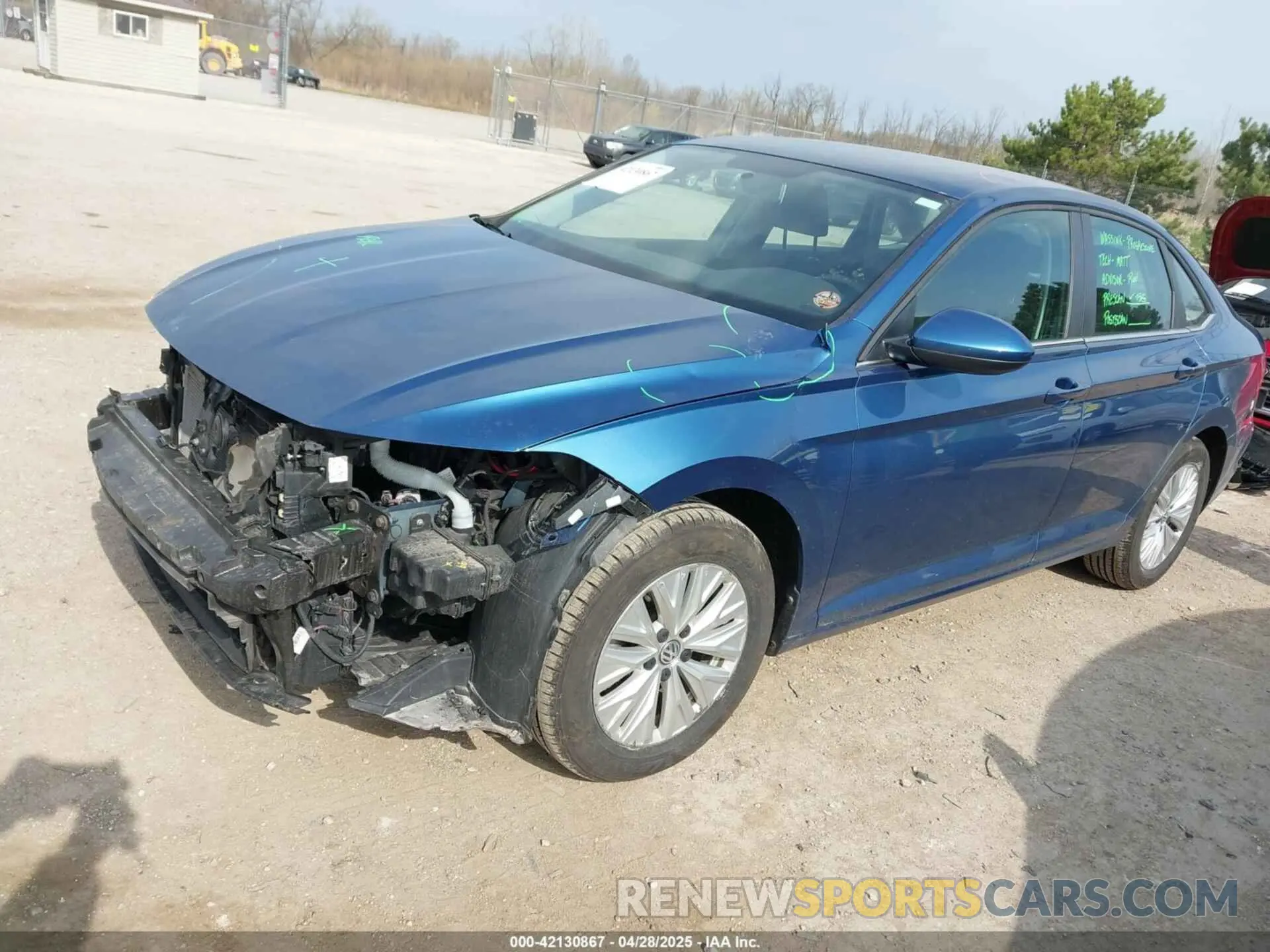 2 Photograph of a damaged car 3VWCB7BU1LM051957 VOLKSWAGEN JETTA 2020