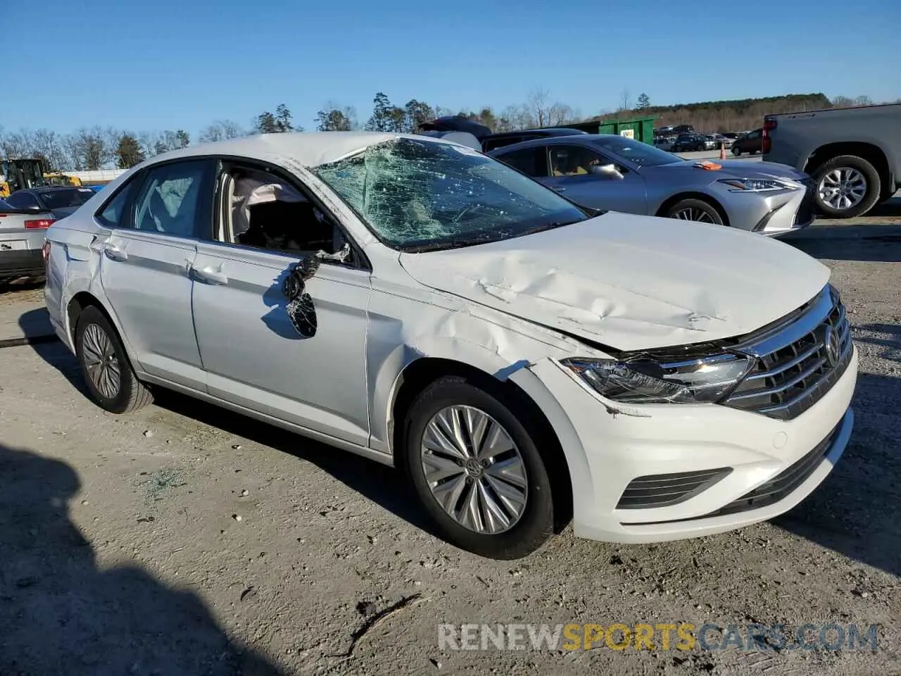 4 Фотография поврежденного автомобиля 3VWCB7BU2LM030521 VOLKSWAGEN JETTA 2020