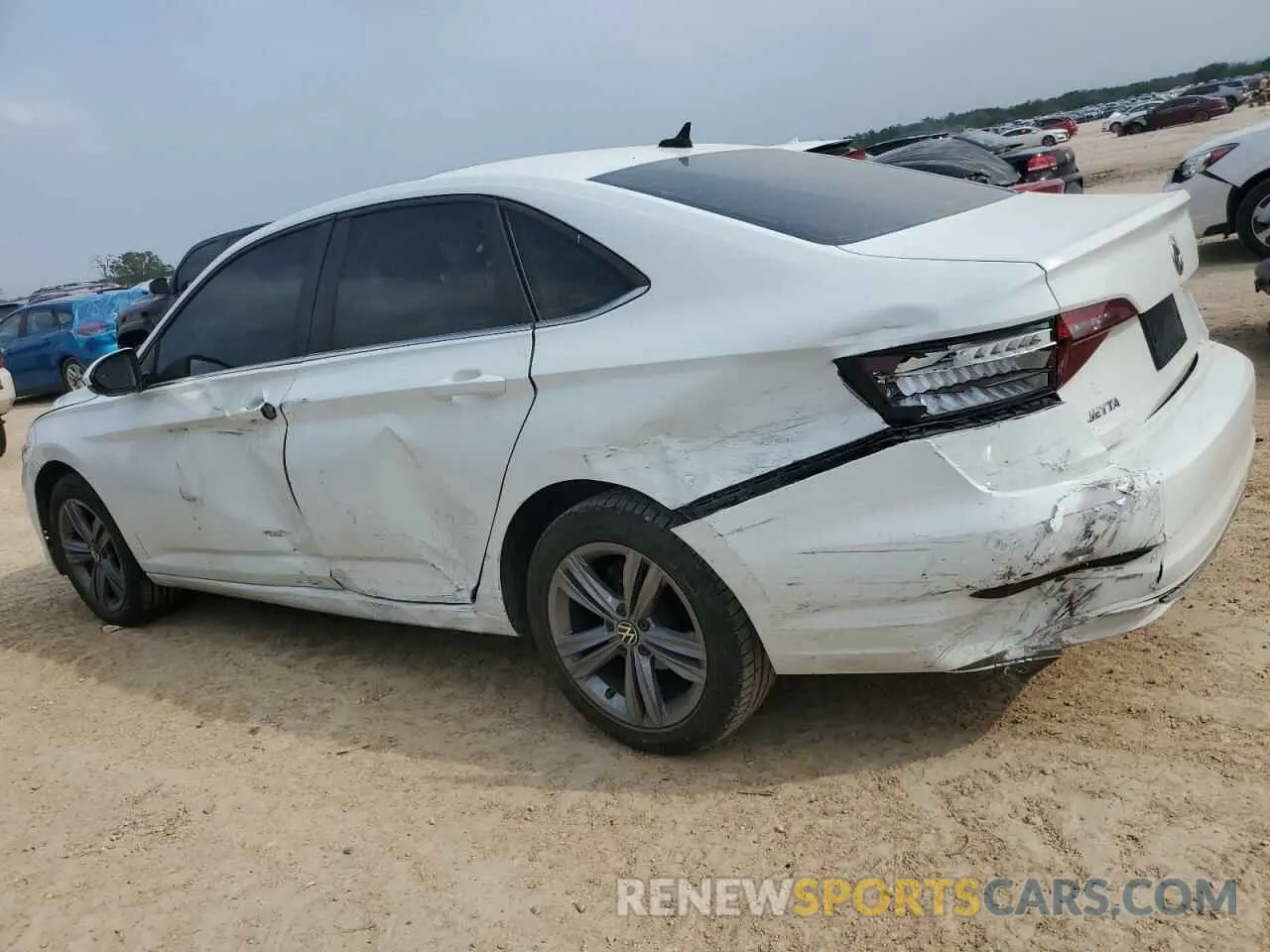 2 Photograph of a damaged car 3VWCB7BU2LM055323 VOLKSWAGEN JETTA 2020