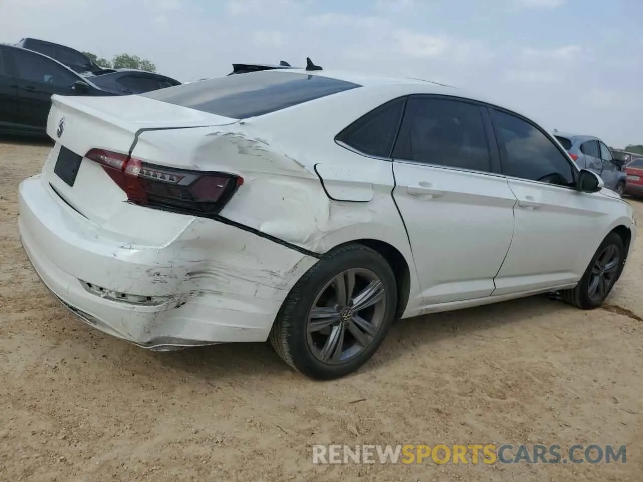 3 Photograph of a damaged car 3VWCB7BU2LM055323 VOLKSWAGEN JETTA 2020