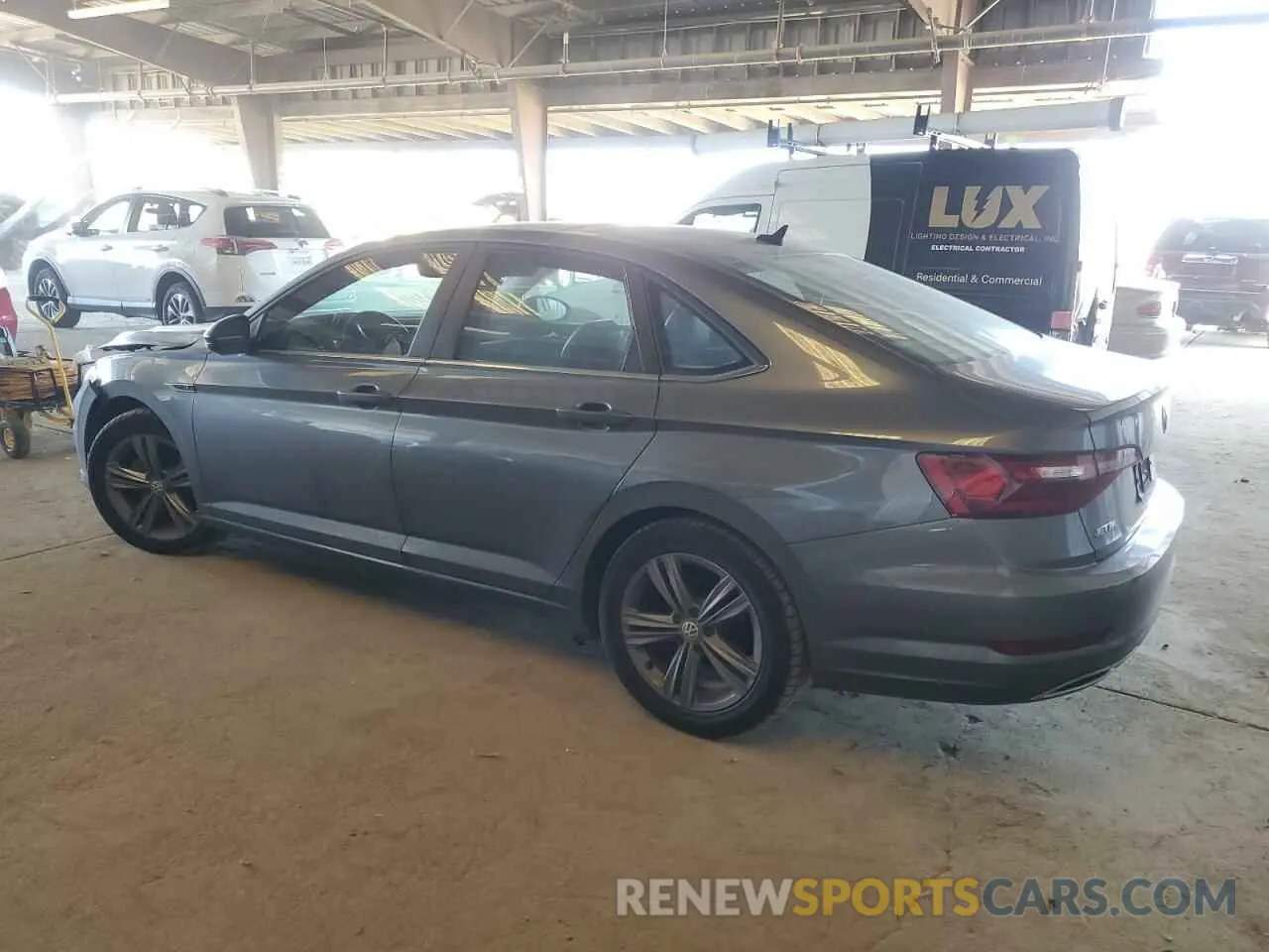 2 Photograph of a damaged car 3VWCB7BU2LM058318 VOLKSWAGEN JETTA 2020