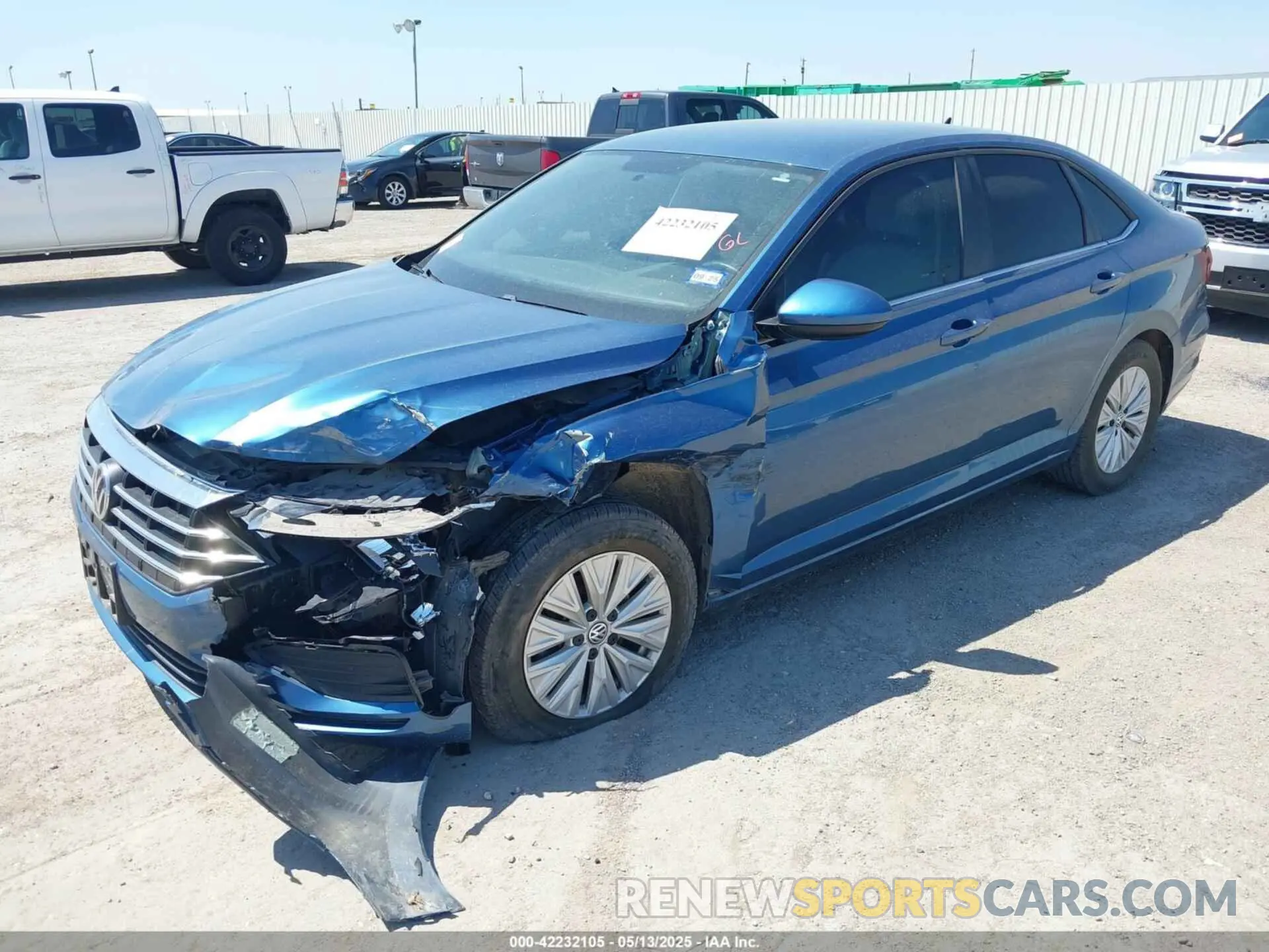 2 Фотография поврежденного автомобиля 3VWCB7BU2LM076835 VOLKSWAGEN JETTA 2020