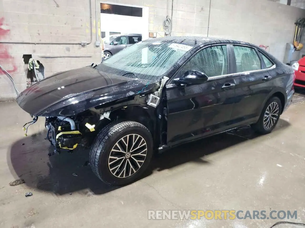 1 Photograph of a damaged car 3VWCB7BU3LM007300 VOLKSWAGEN JETTA 2020