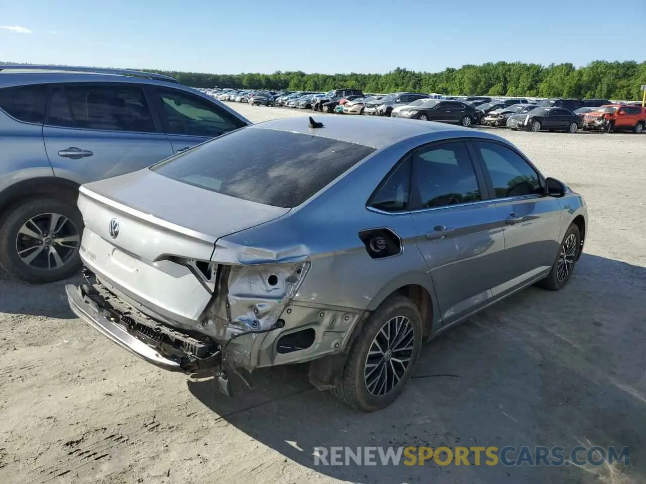 3 Фотография поврежденного автомобиля 3VWCB7BU3LM043827 VOLKSWAGEN JETTA 2020