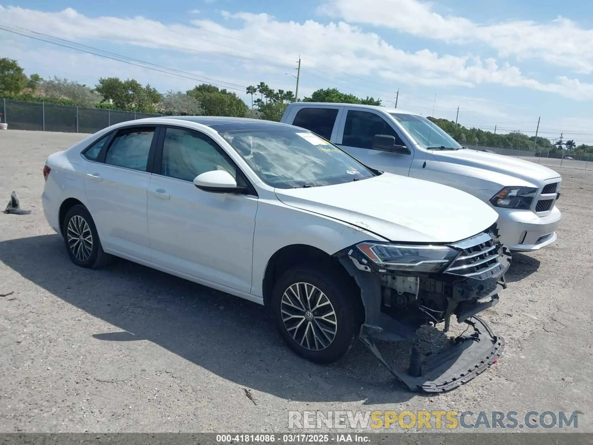 1 Фотография поврежденного автомобиля 3VWCB7BU3LM051846 VOLKSWAGEN JETTA 2020