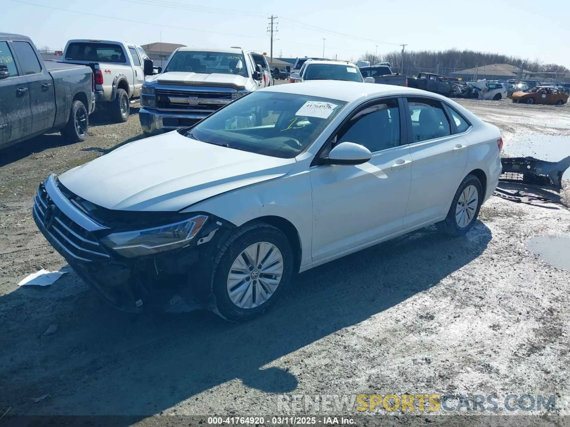 2 Photograph of a damaged car 3VWCB7BU3LM063558 VOLKSWAGEN JETTA 2020