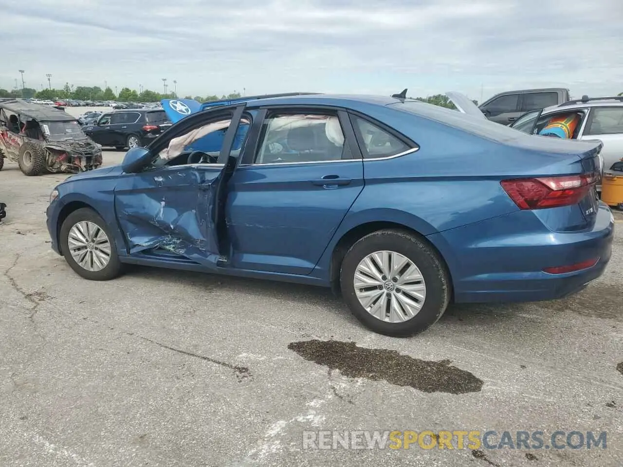 2 Фотография поврежденного автомобиля 3VWCB7BU4LM017849 VOLKSWAGEN JETTA 2020
