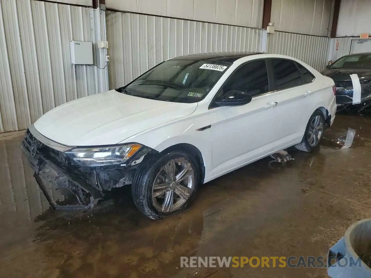 1 Photograph of a damaged car 3VWCB7BU4LM023683 VOLKSWAGEN JETTA 2020