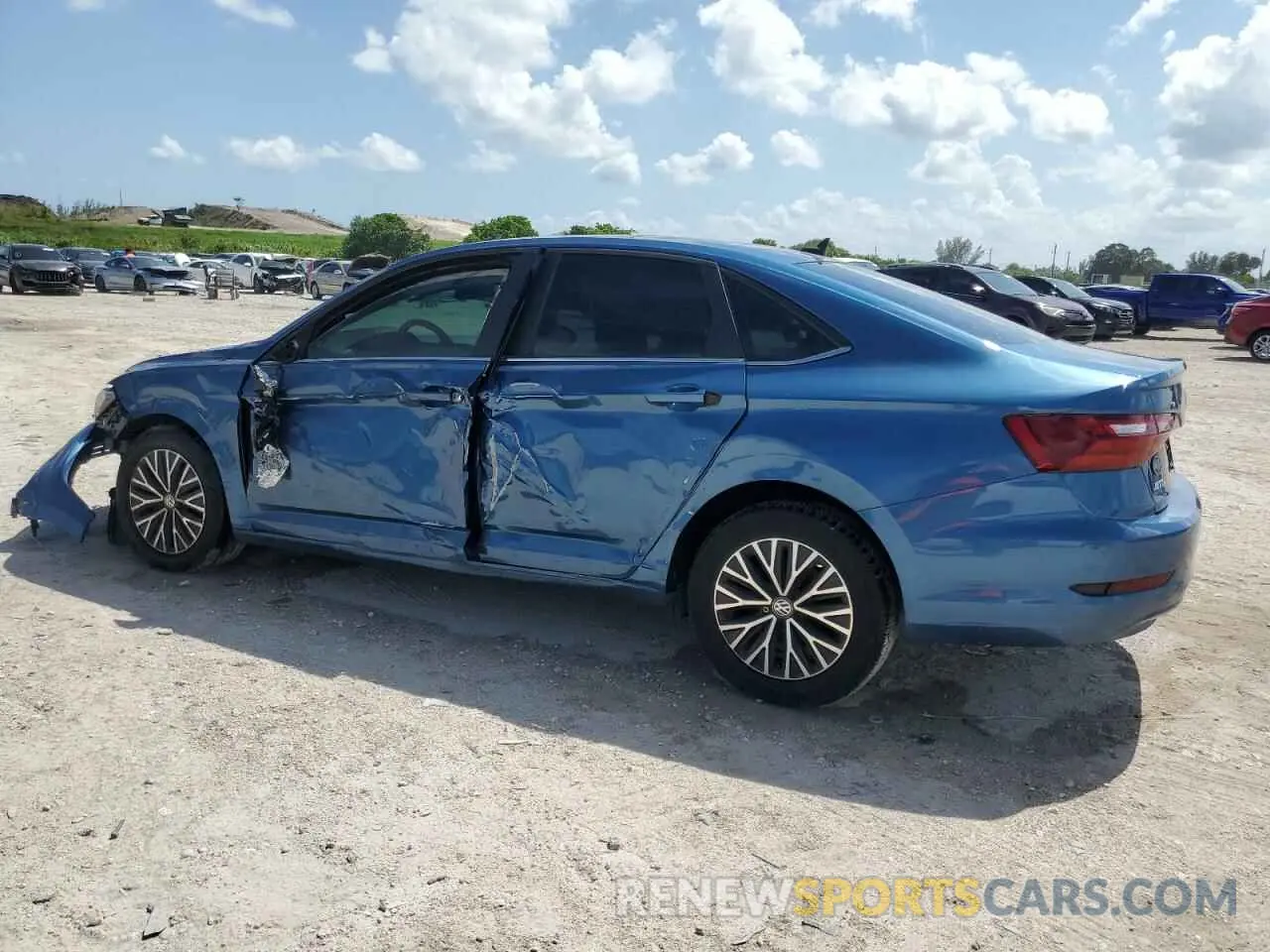2 Photograph of a damaged car 3VWCB7BU4LM030441 VOLKSWAGEN JETTA 2020