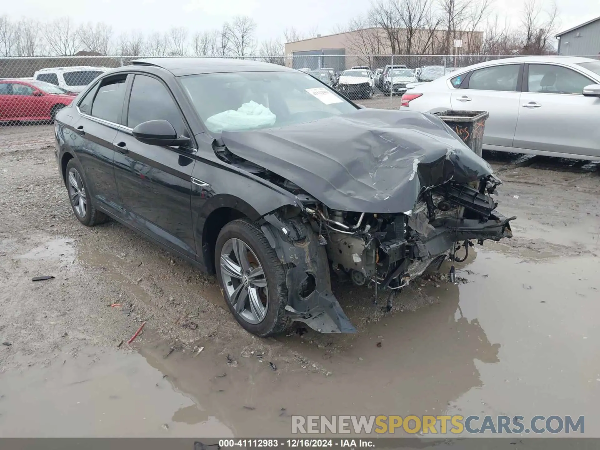1 Photograph of a damaged car 3VWCB7BU4LM045215 VOLKSWAGEN JETTA 2020
