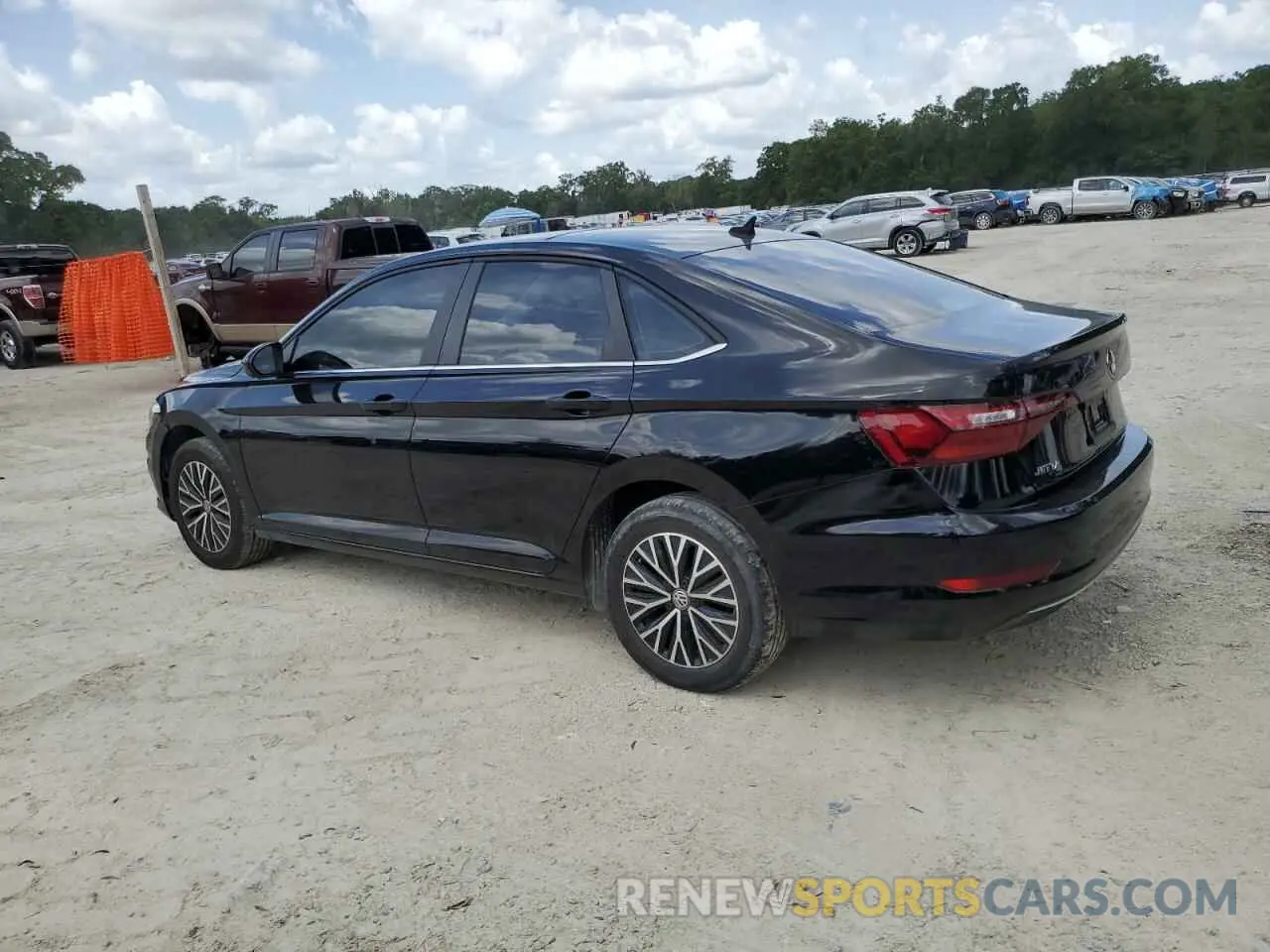 2 Photograph of a damaged car 3VWCB7BU4LM074293 VOLKSWAGEN JETTA 2020