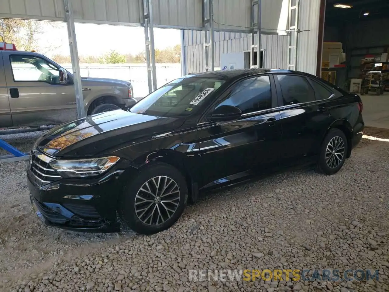 1 Photograph of a damaged car 3VWCB7BU5LM007444 VOLKSWAGEN JETTA 2020