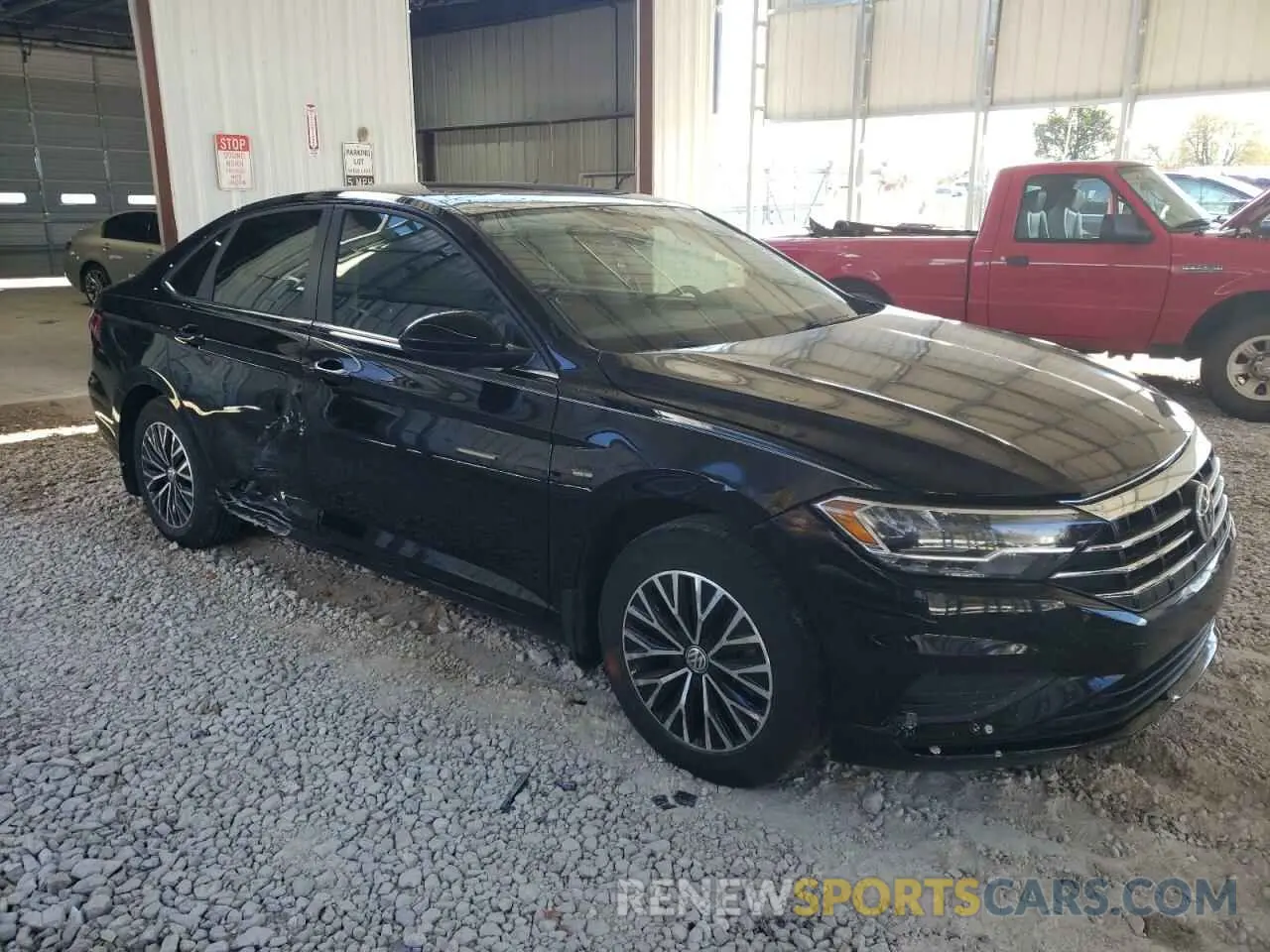 4 Photograph of a damaged car 3VWCB7BU5LM007444 VOLKSWAGEN JETTA 2020