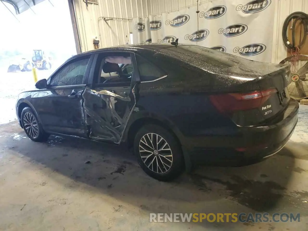 2 Photograph of a damaged car 3VWCB7BU6LM028027 VOLKSWAGEN JETTA 2020