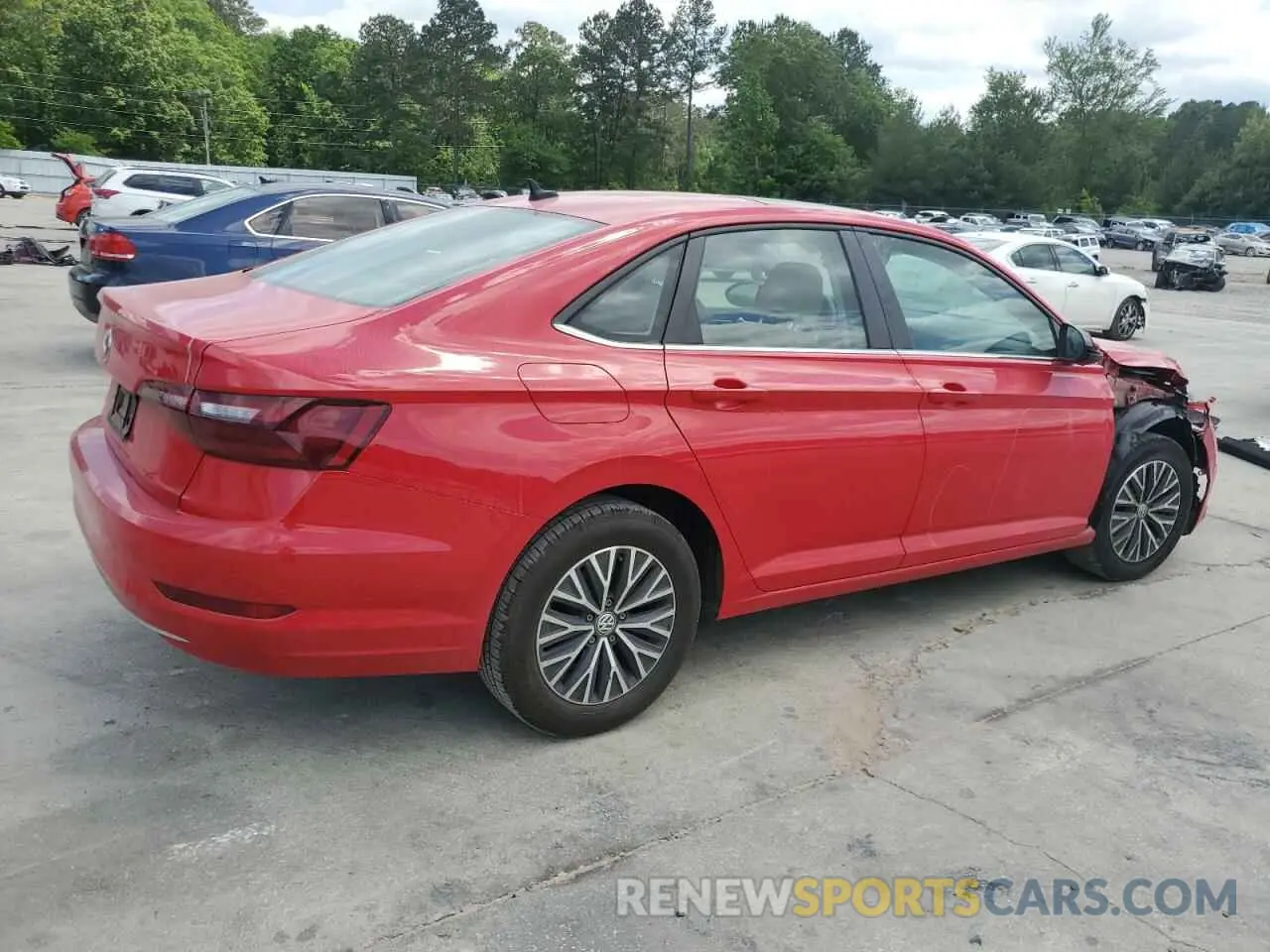 3 Фотография поврежденного автомобиля 3VWCB7BU6LM031882 VOLKSWAGEN JETTA 2020