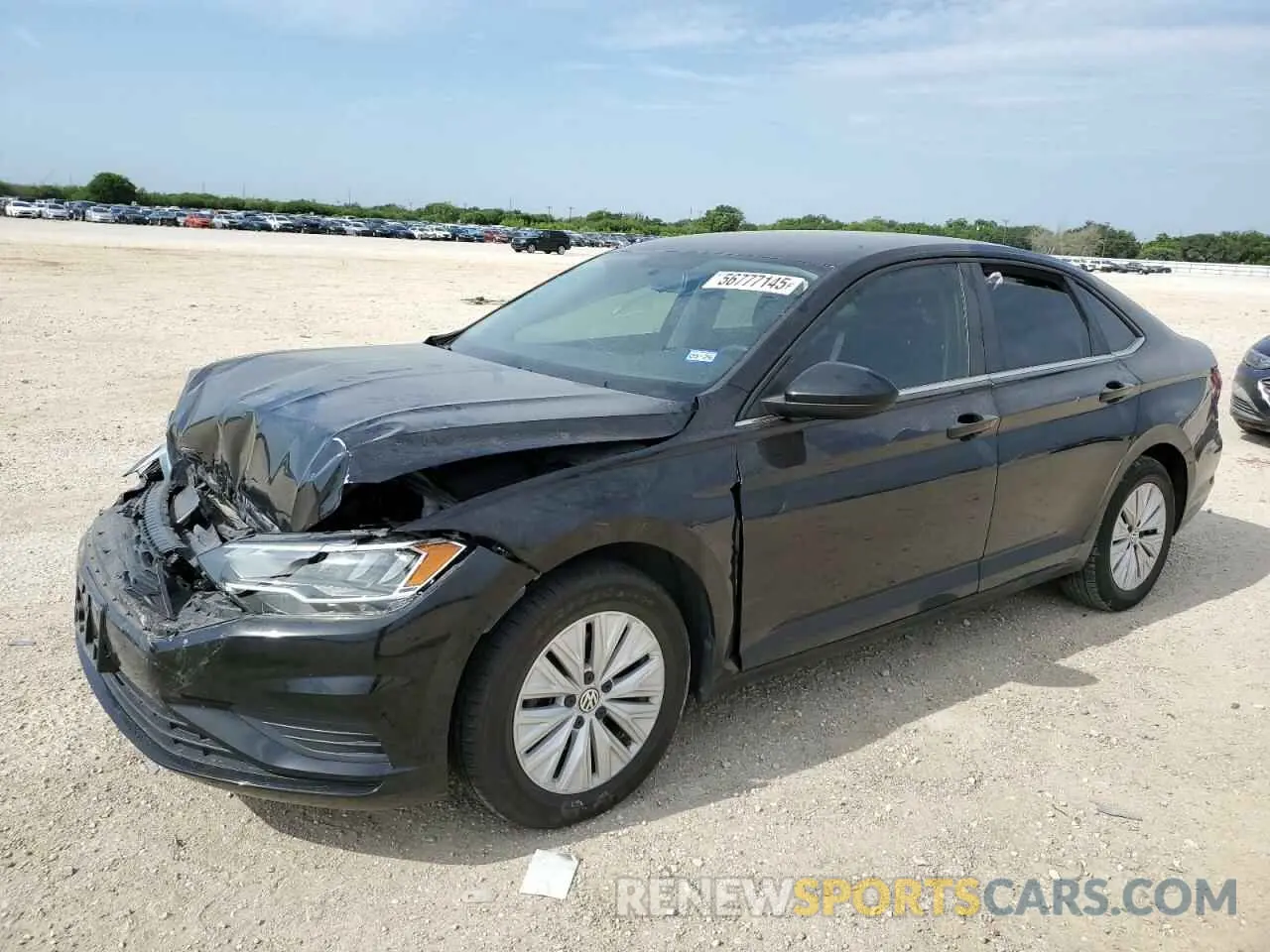 1 Photograph of a damaged car 3VWCB7BU7LM024116 VOLKSWAGEN JETTA 2020