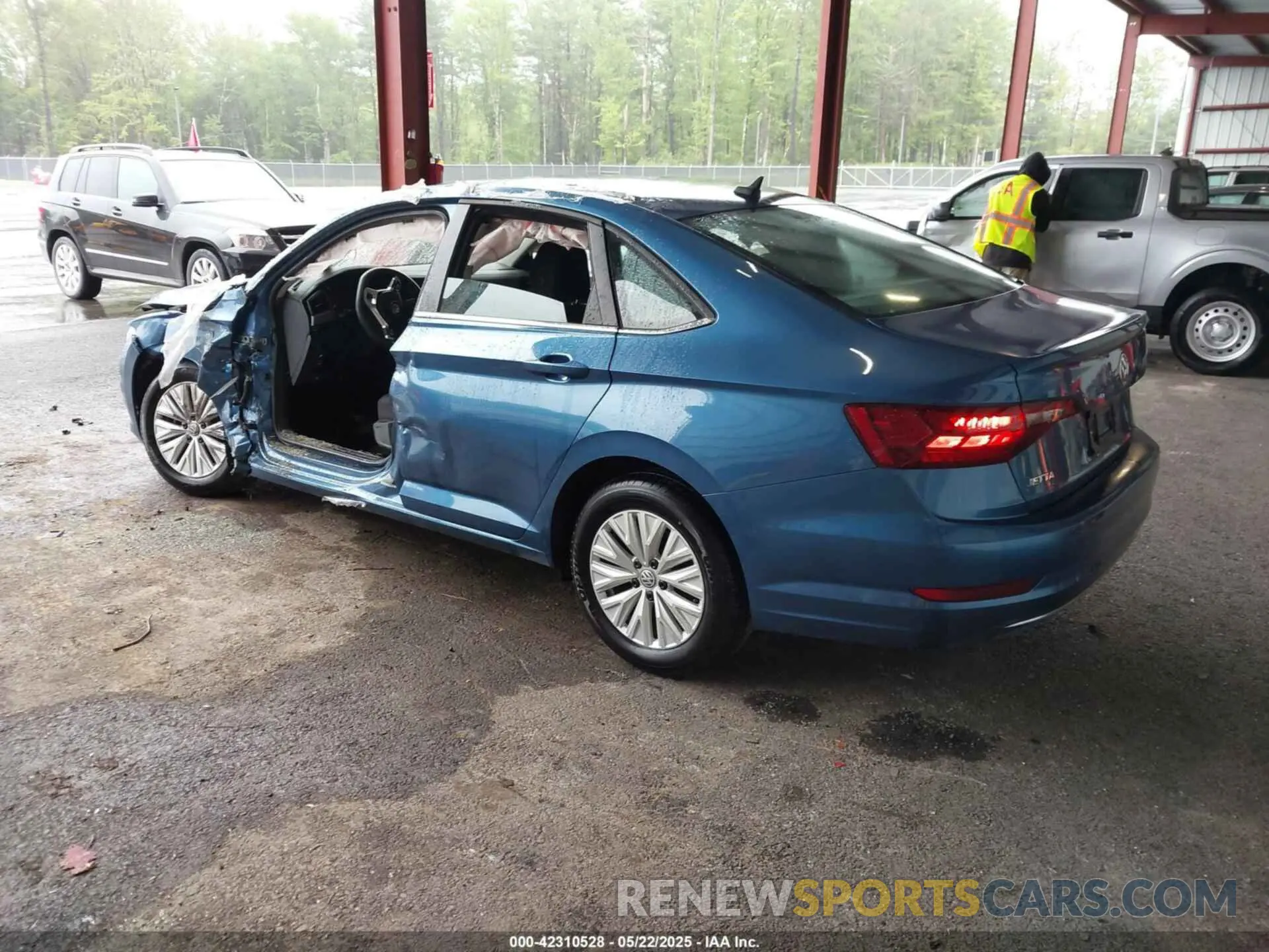 3 Фотография поврежденного автомобиля 3VWCB7BU7LM028358 VOLKSWAGEN JETTA 2020