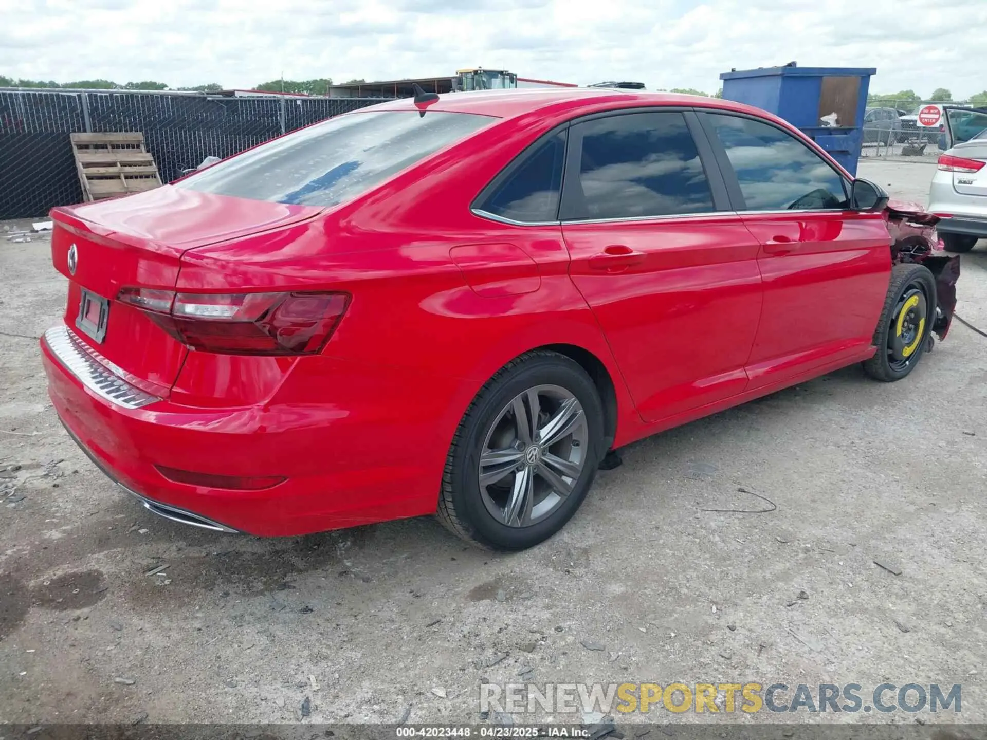 4 Фотография поврежденного автомобиля 3VWCB7BU7LM048500 VOLKSWAGEN JETTA 2020