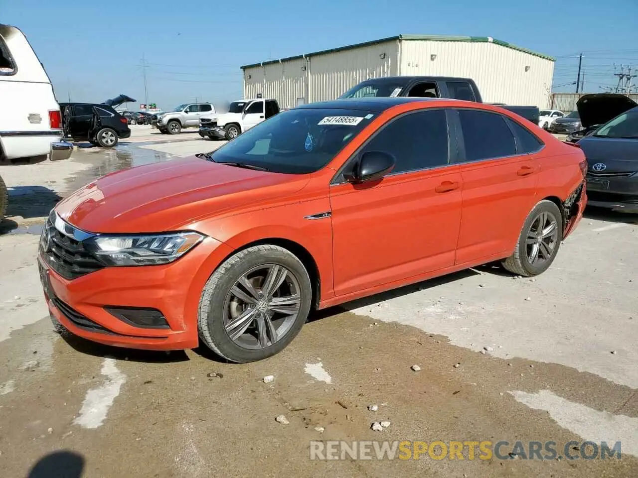 1 Photograph of a damaged car 3VWCB7BU8LM019295 VOLKSWAGEN JETTA 2020