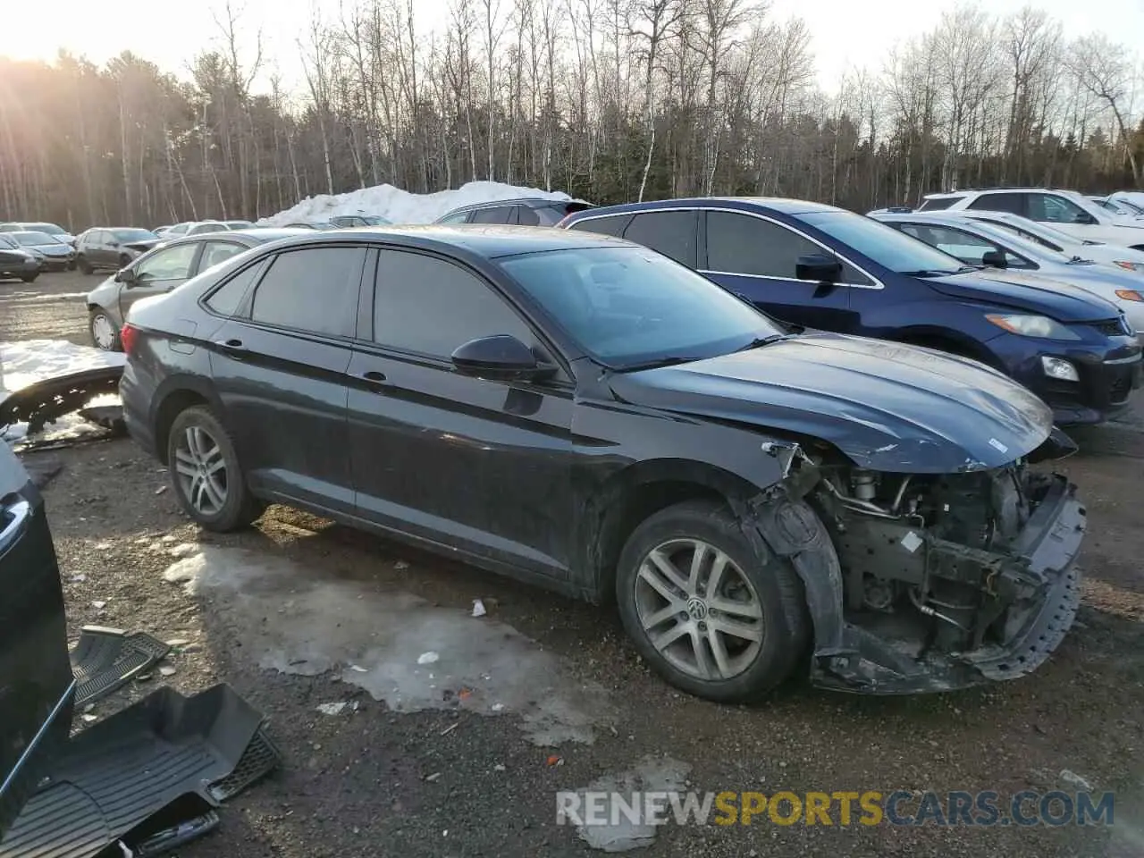 4 Фотография поврежденного автомобиля 3VWCB7BU8LM068514 VOLKSWAGEN JETTA 2020
