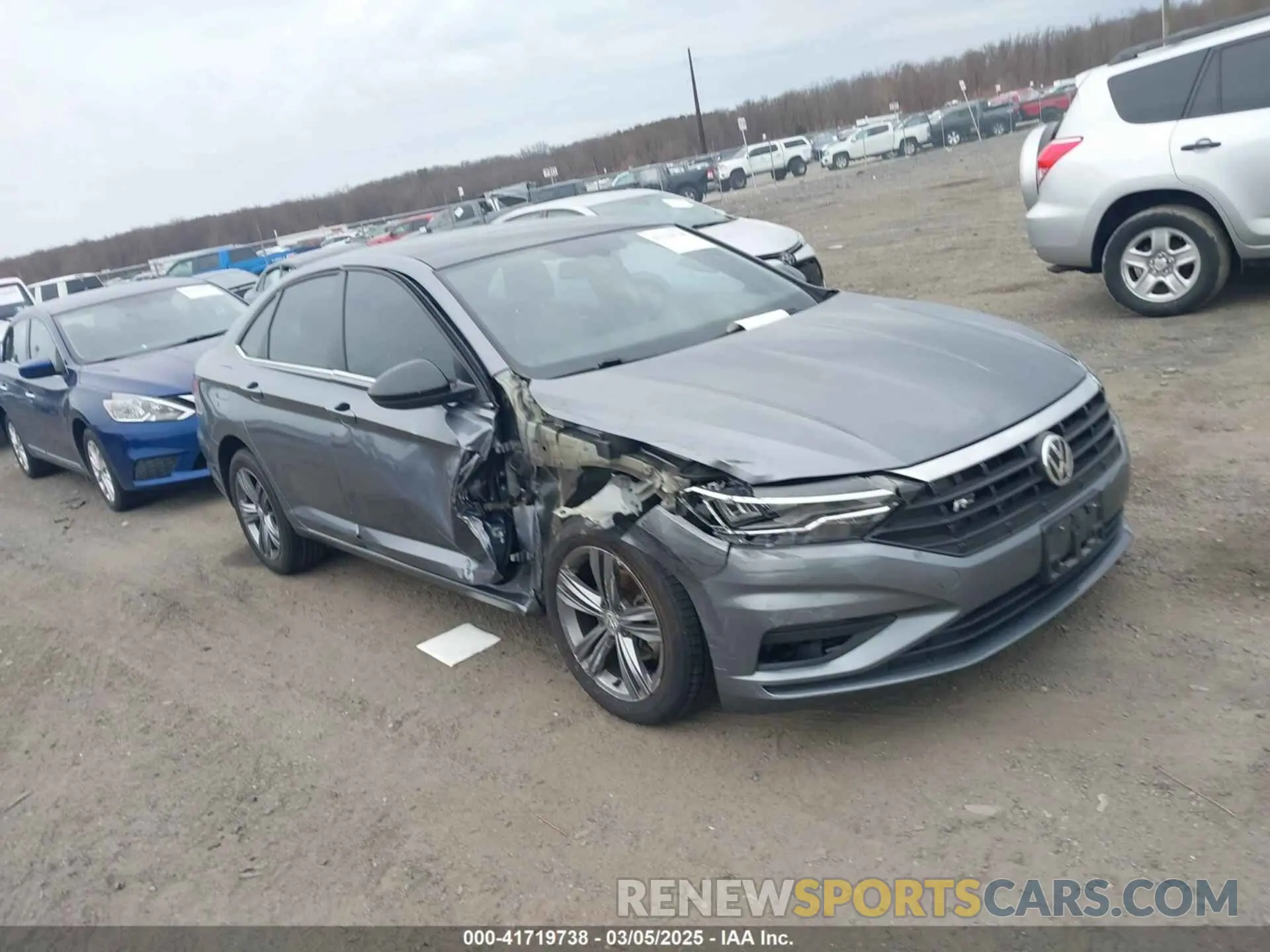 1 Фотография поврежденного автомобиля 3VWCB7BU8LM070943 VOLKSWAGEN JETTA 2020