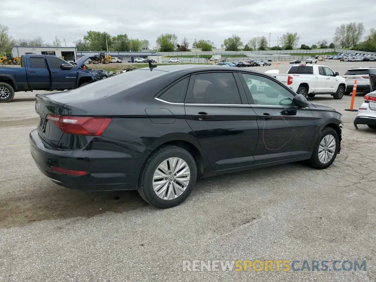 3 Photograph of a damaged car 3VWCB7BU8LM077309 VOLKSWAGEN JETTA 2020