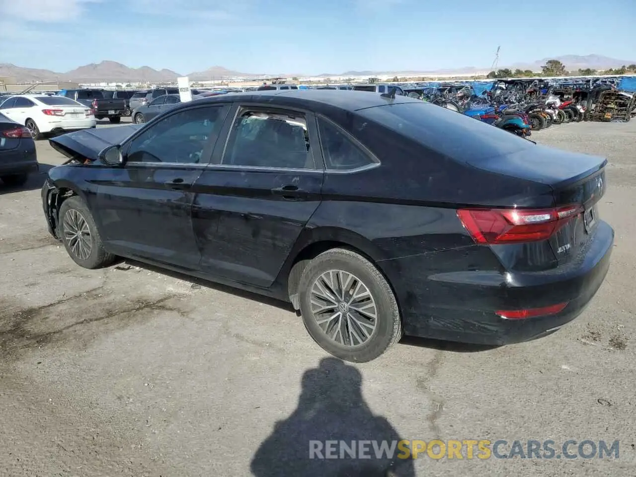 2 Photograph of a damaged car 3VWCB7BU9LM008029 VOLKSWAGEN JETTA 2020