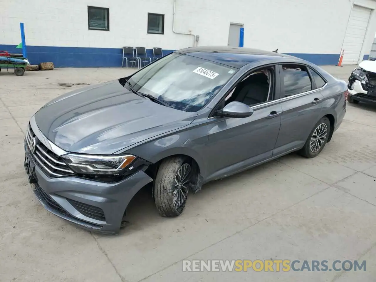 1 Photograph of a damaged car 3VWCB7BU9LM037272 VOLKSWAGEN JETTA 2020