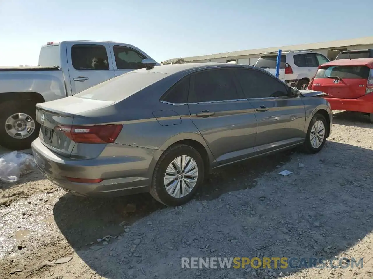 3 Photograph of a damaged car 3VWCB7BU9LM037577 VOLKSWAGEN JETTA 2020