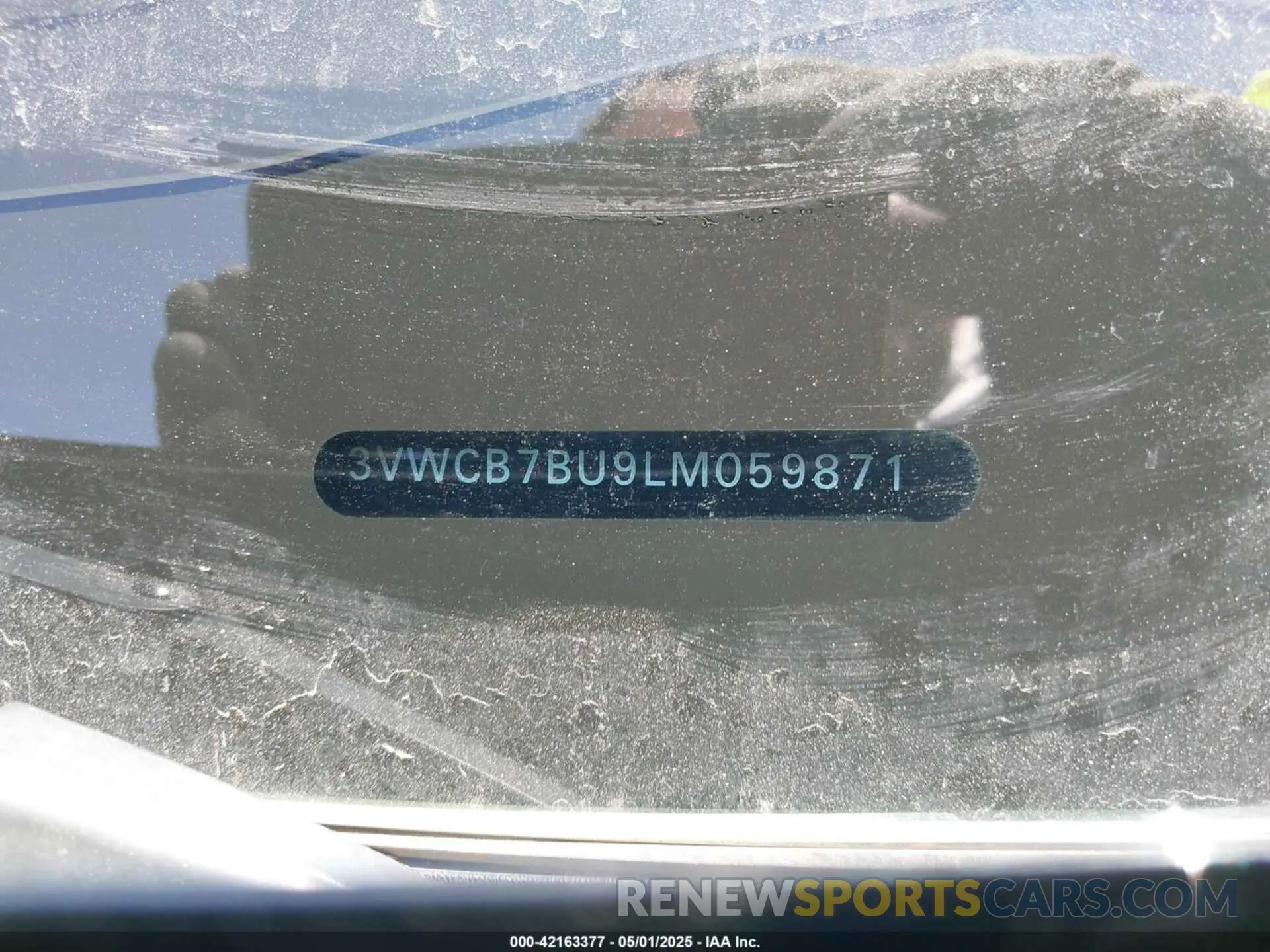 9 Photograph of a damaged car 3VWCB7BU9LM059871 VOLKSWAGEN JETTA 2020