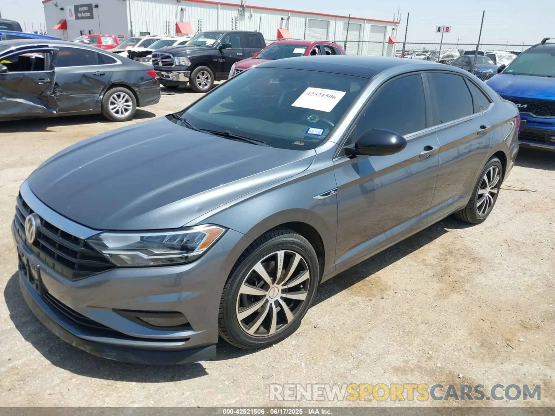 2 Photograph of a damaged car 3VWCB7BUXLM038995 VOLKSWAGEN JETTA 2020