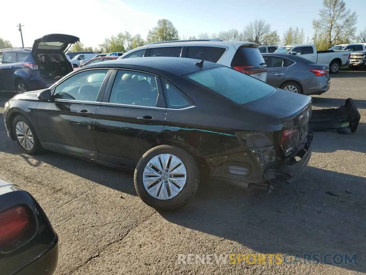 2 Photograph of a damaged car 3VWCB7BUXLM065713 VOLKSWAGEN JETTA 2020