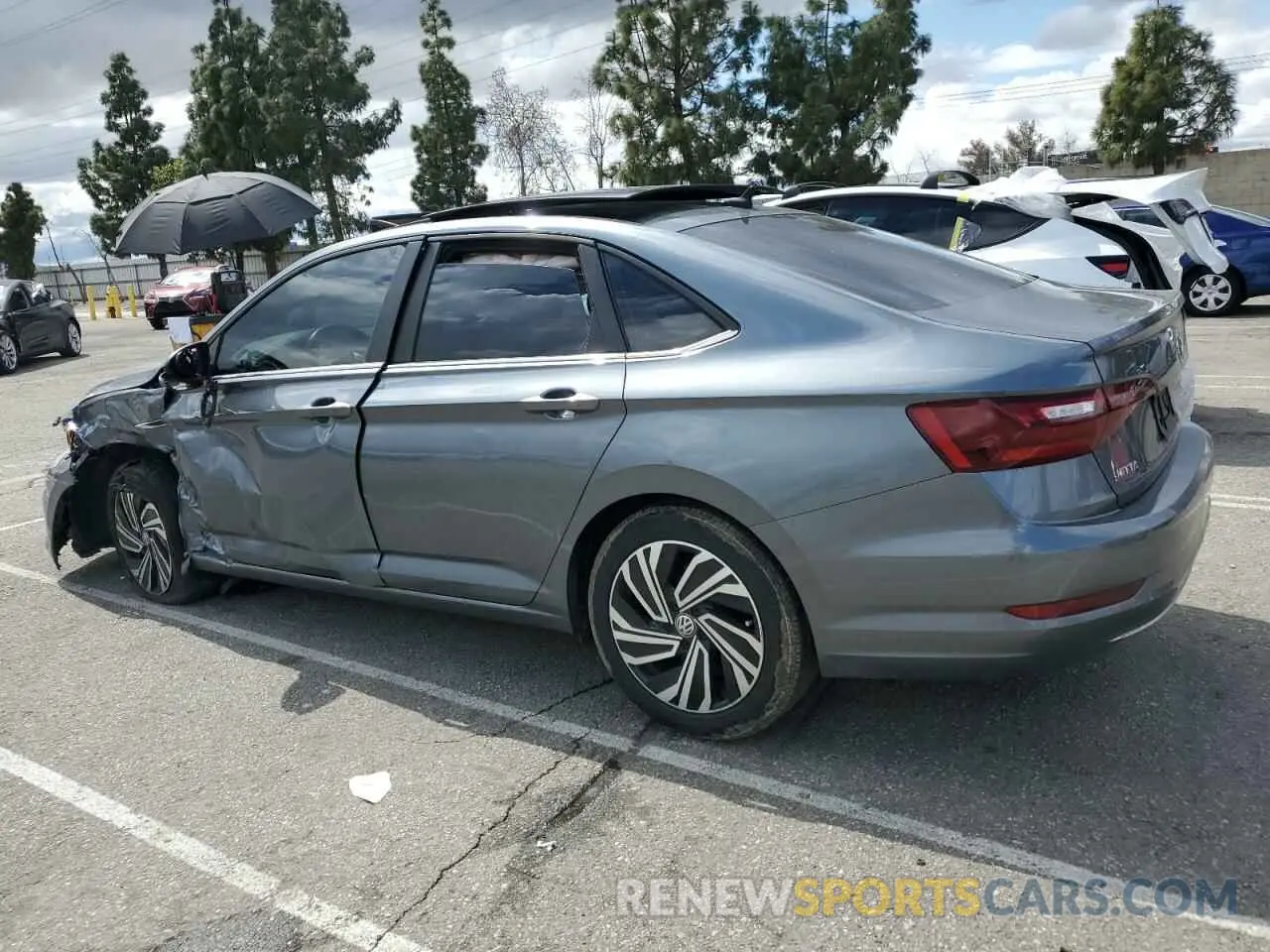 2 Фотография поврежденного автомобиля 3VWE57BU6LM084842 VOLKSWAGEN JETTA 2020