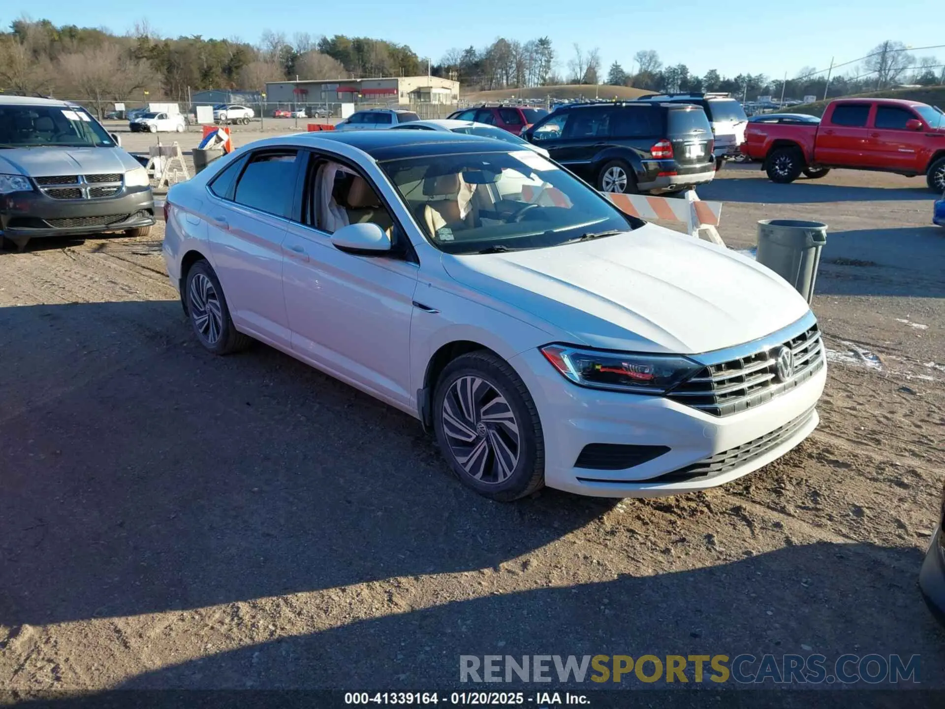 1 Photograph of a damaged car 3VWE57BU8LM089346 VOLKSWAGEN JETTA 2020