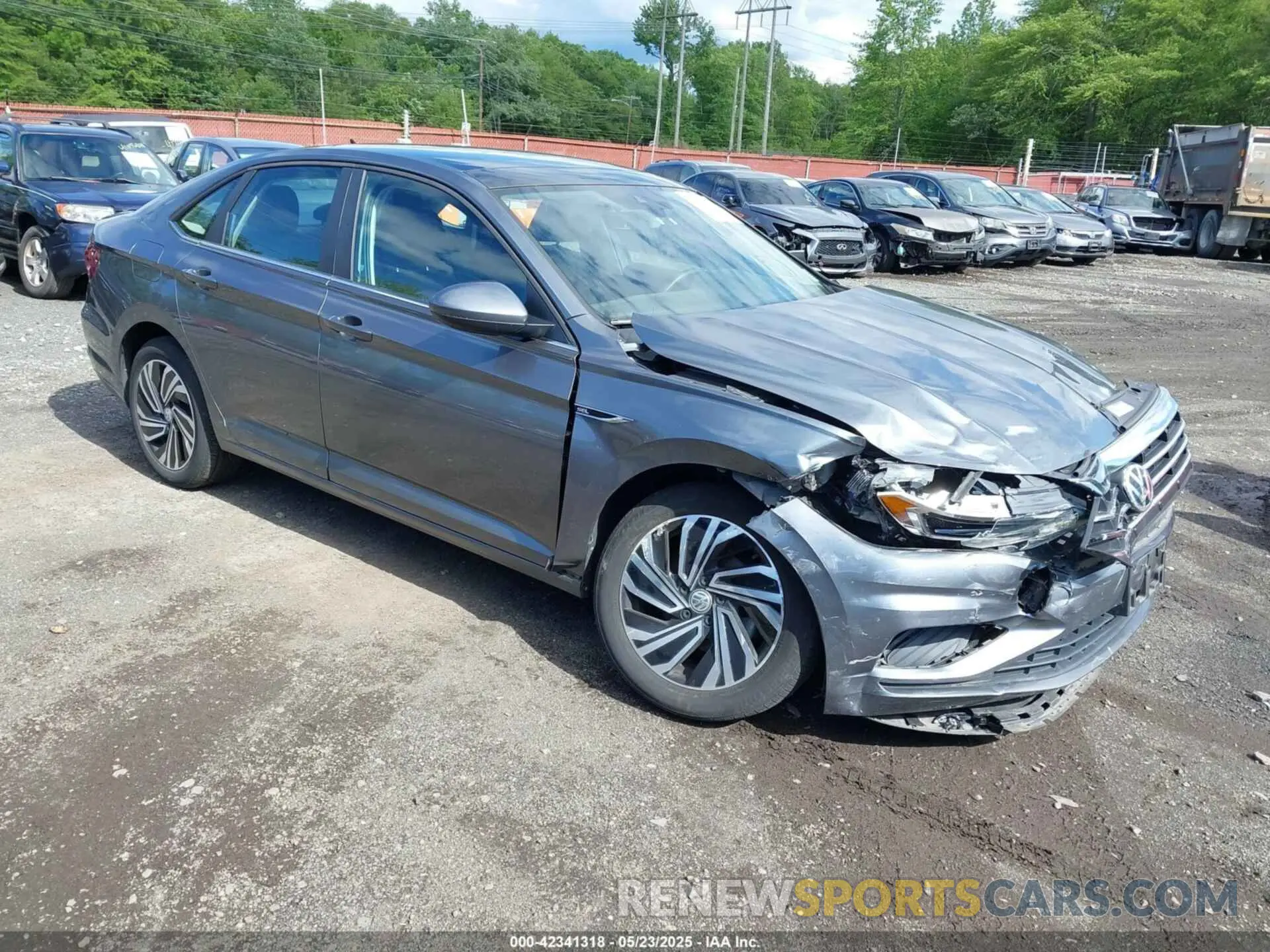 1 Photograph of a damaged car 3VWEB7BU2LM024016 VOLKSWAGEN JETTA 2020