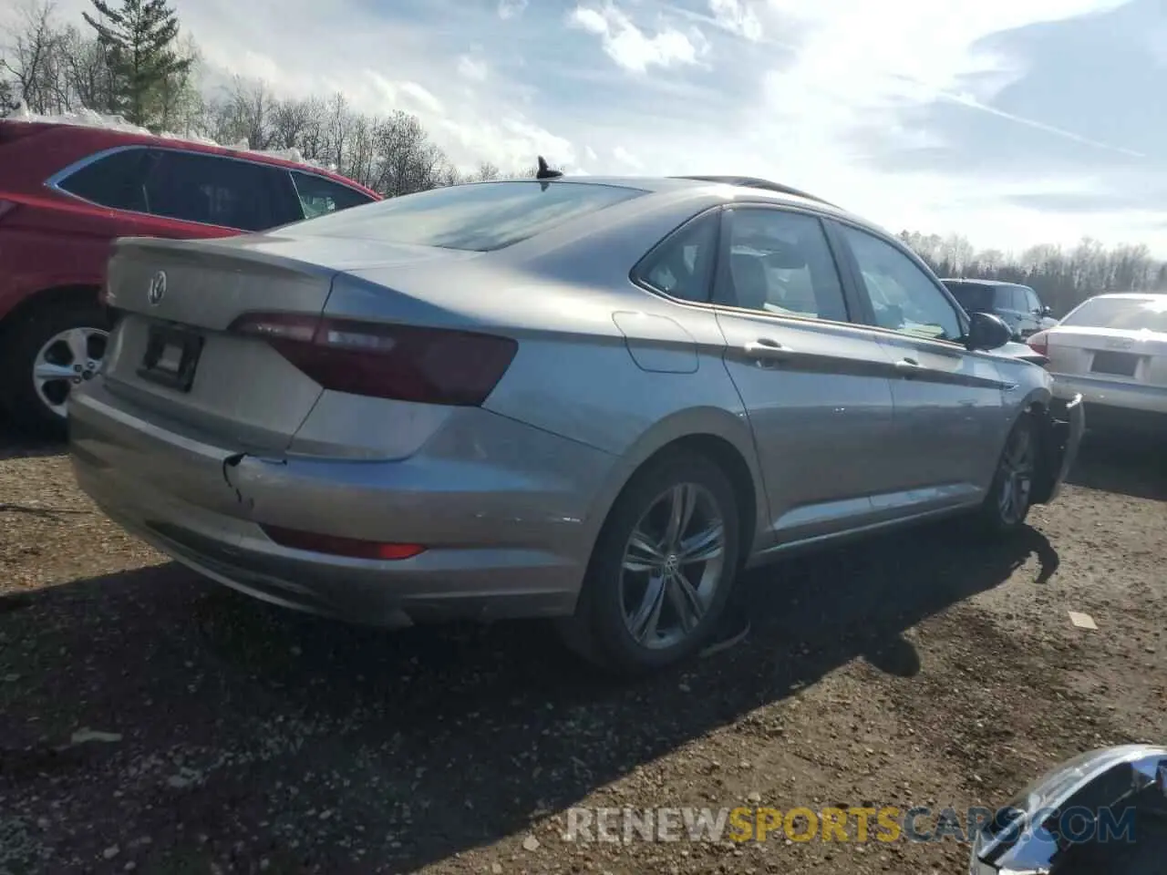 3 Фотография поврежденного автомобиля 3VWEB7BU2LM067643 VOLKSWAGEN JETTA 2020