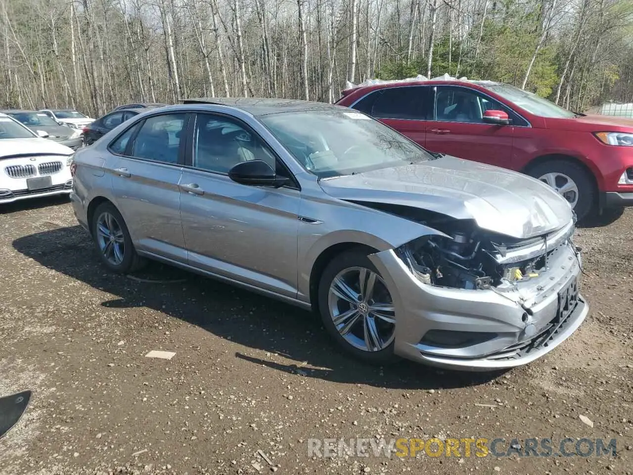 4 Фотография поврежденного автомобиля 3VWEB7BU2LM067643 VOLKSWAGEN JETTA 2020