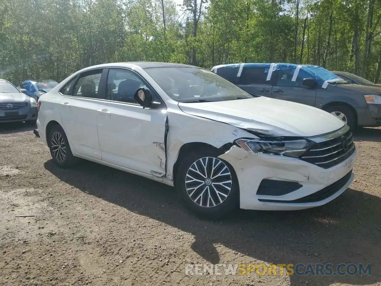 4 Фотография поврежденного автомобиля 3VWEB7BU3LM021397 VOLKSWAGEN JETTA 2020