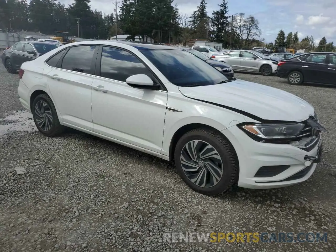 4 Фотография поврежденного автомобиля 3VWEB7BU3LM040631 VOLKSWAGEN JETTA 2020