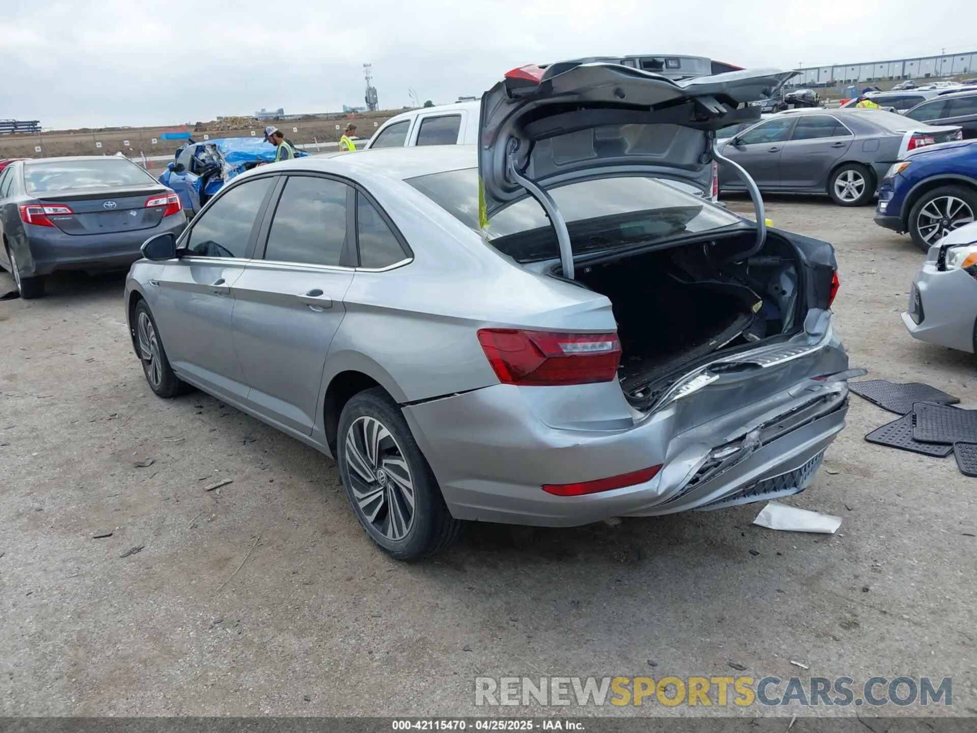 3 Photograph of a damaged car 3VWEB7BU4LM010179 VOLKSWAGEN JETTA 2020