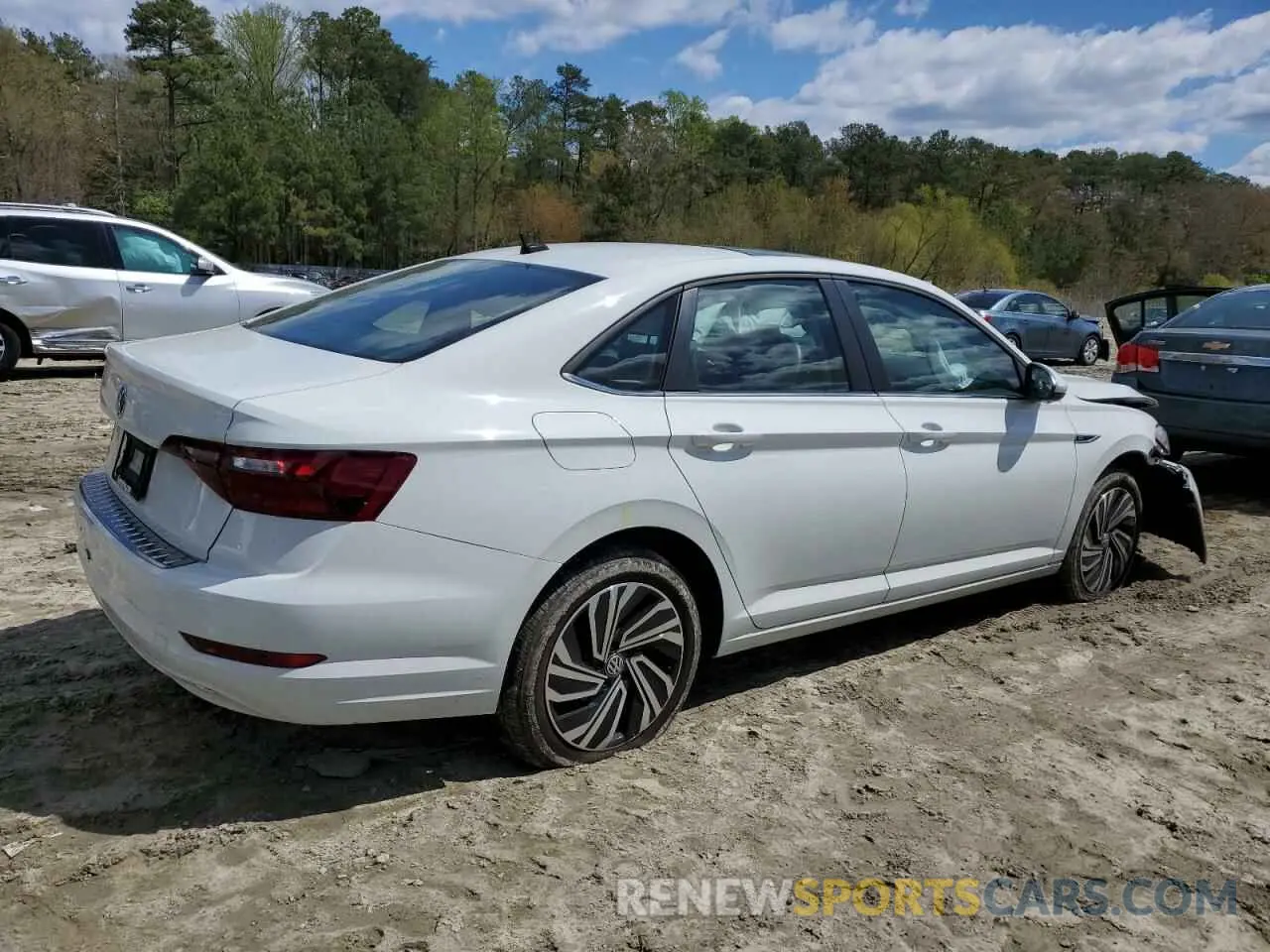 3 Фотография поврежденного автомобиля 3VWEB7BU6LM062235 VOLKSWAGEN JETTA 2020
