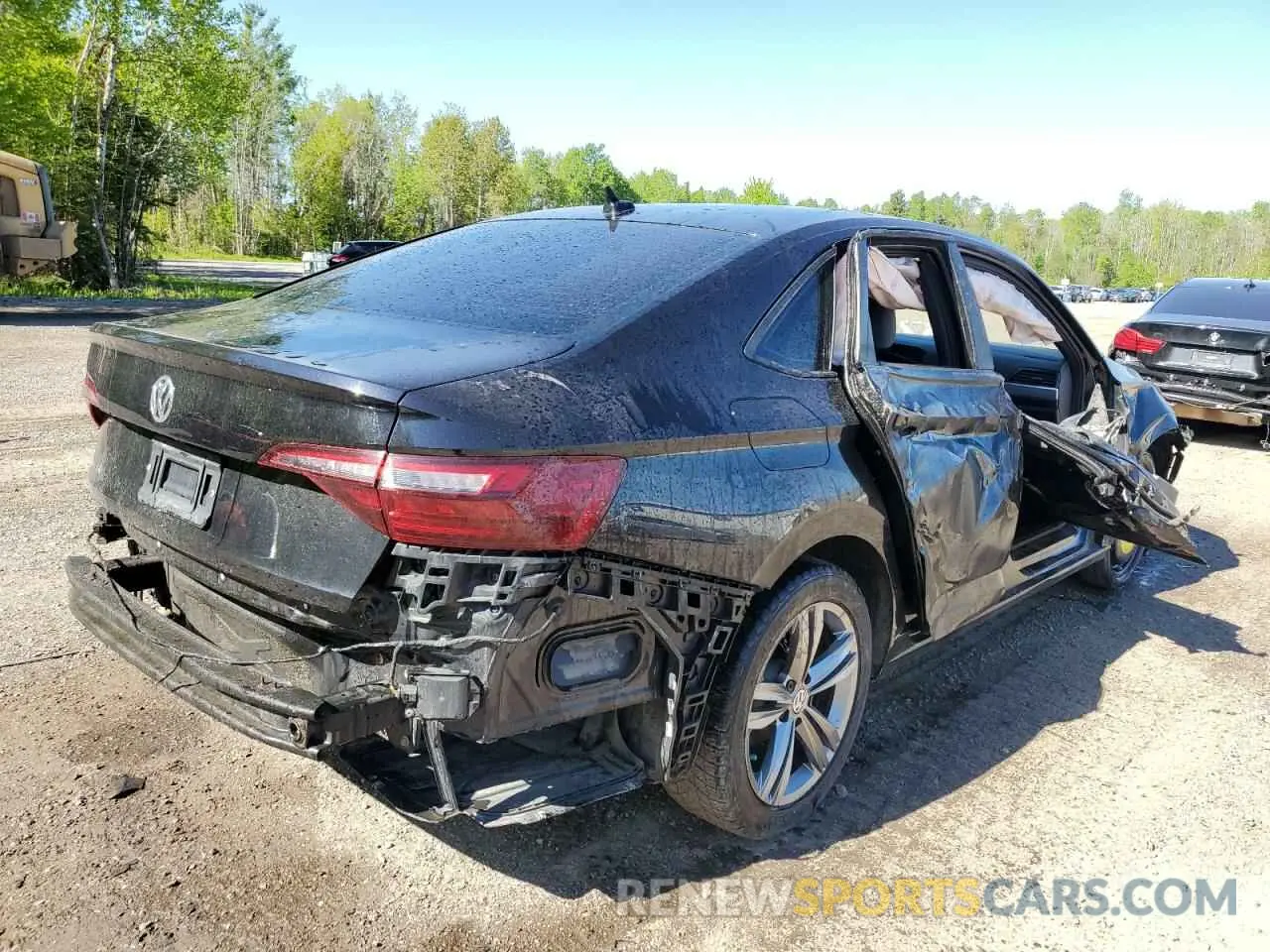 3 Фотография поврежденного автомобиля 3VWEB7BU8LM022755 VOLKSWAGEN JETTA 2020