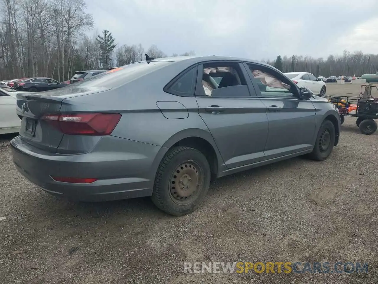 3 Photograph of a damaged car 3VWEB7BUXLM059645 VOLKSWAGEN JETTA 2020