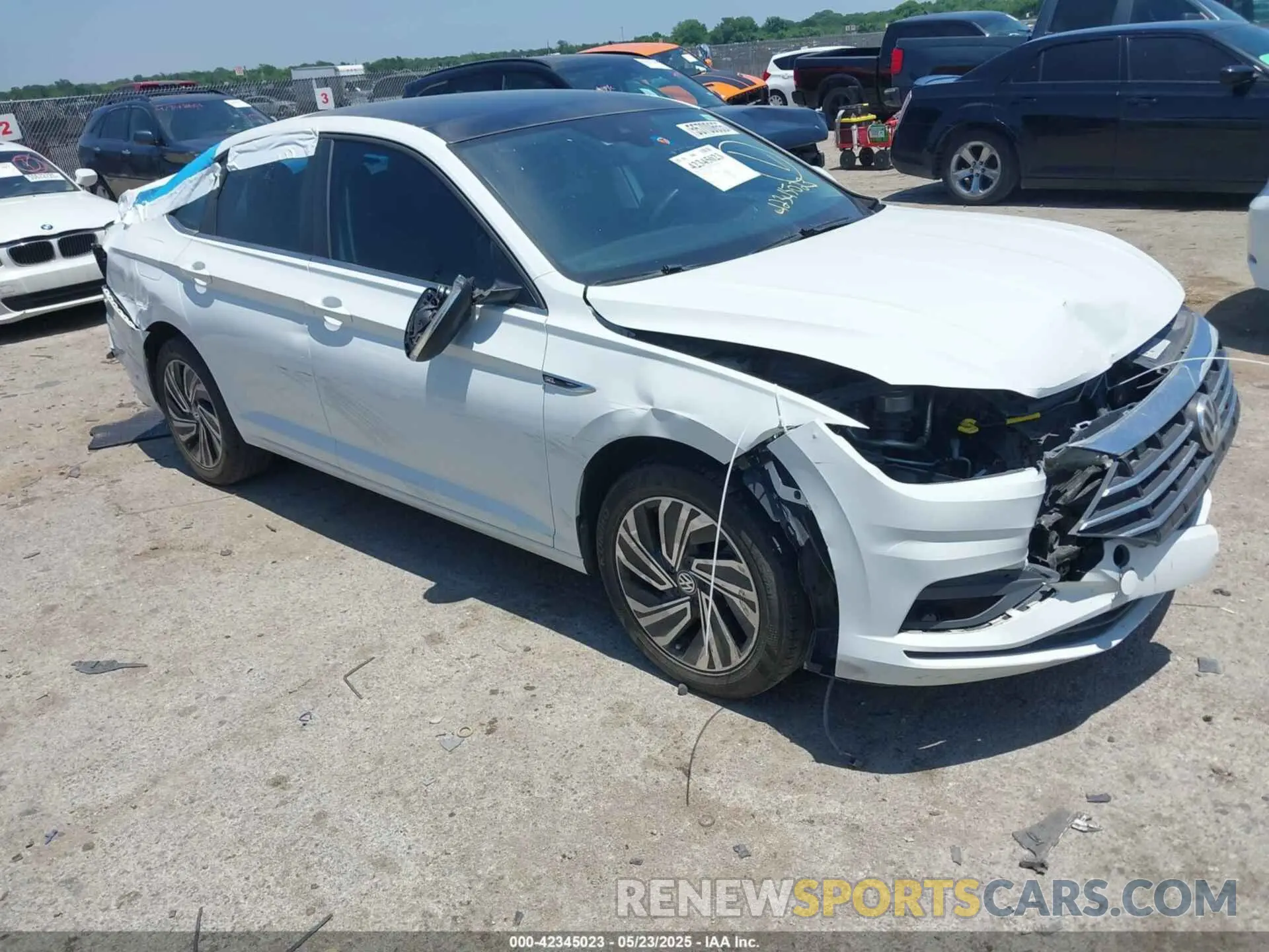 1 Photograph of a damaged car 3VWGB7BU0LM042751 VOLKSWAGEN JETTA 2020