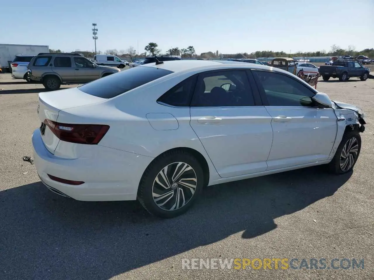3 Фотография поврежденного автомобиля 3VWGB7BU0LM066306 VOLKSWAGEN JETTA 2020