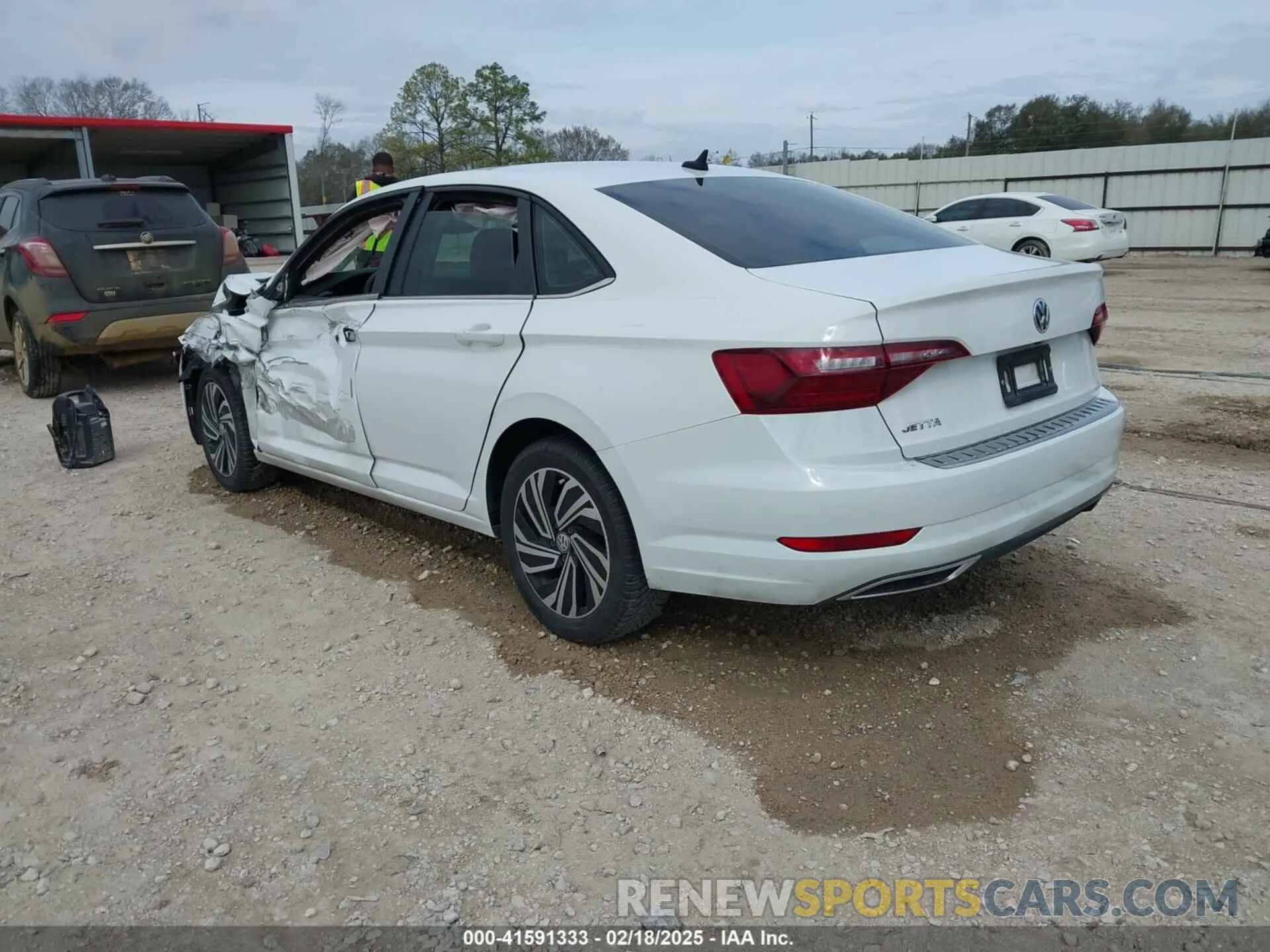 3 Фотография поврежденного автомобиля 3VWGB7BU6LM045945 VOLKSWAGEN JETTA 2020