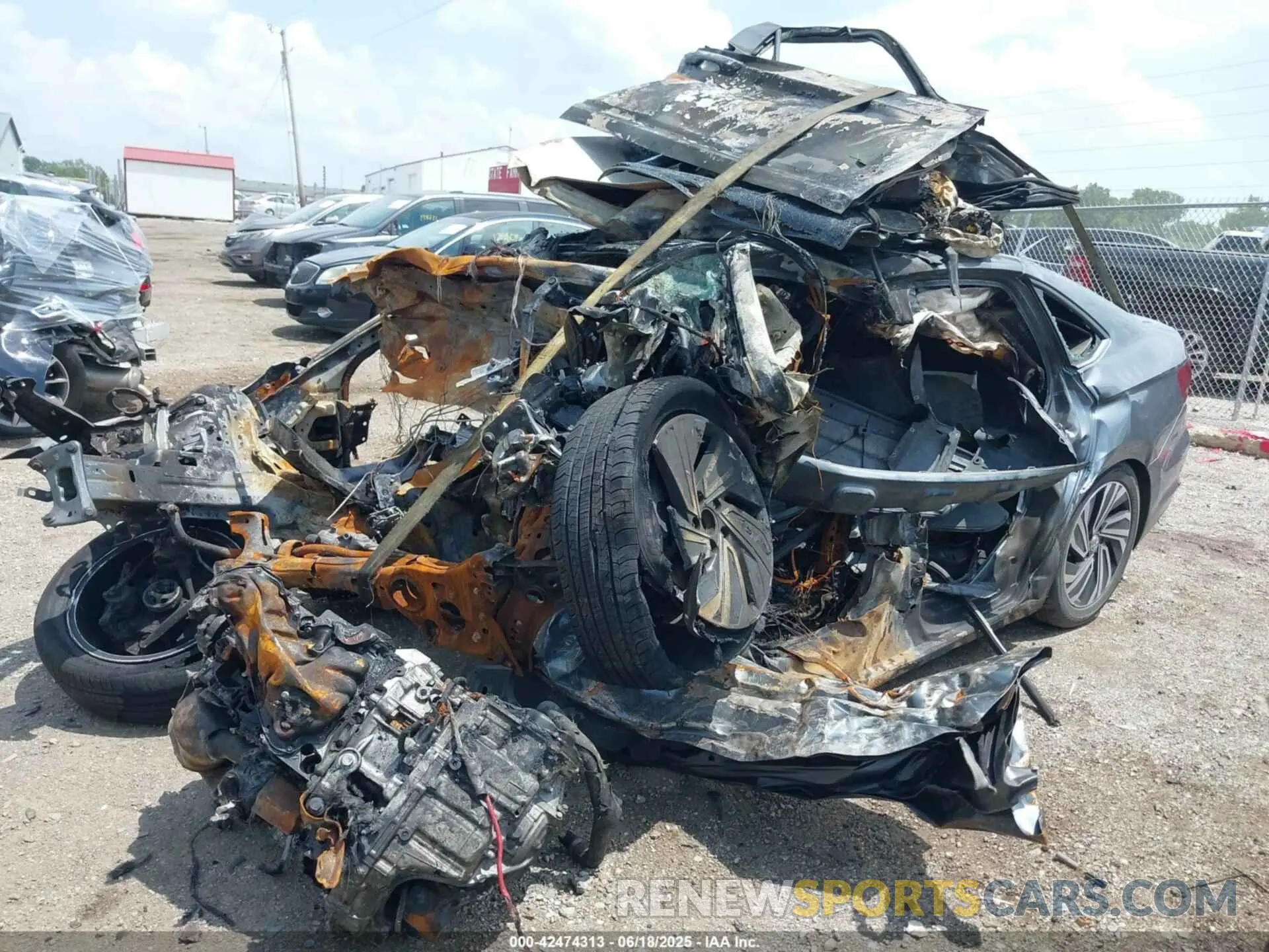 6 Photograph of a damaged car 3VWGB7BU6LM062101 VOLKSWAGEN JETTA 2020