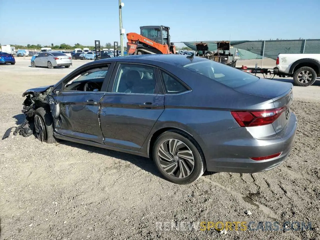 2 Photograph of a damaged car 3VWGB7BU8LM044070 VOLKSWAGEN JETTA 2020