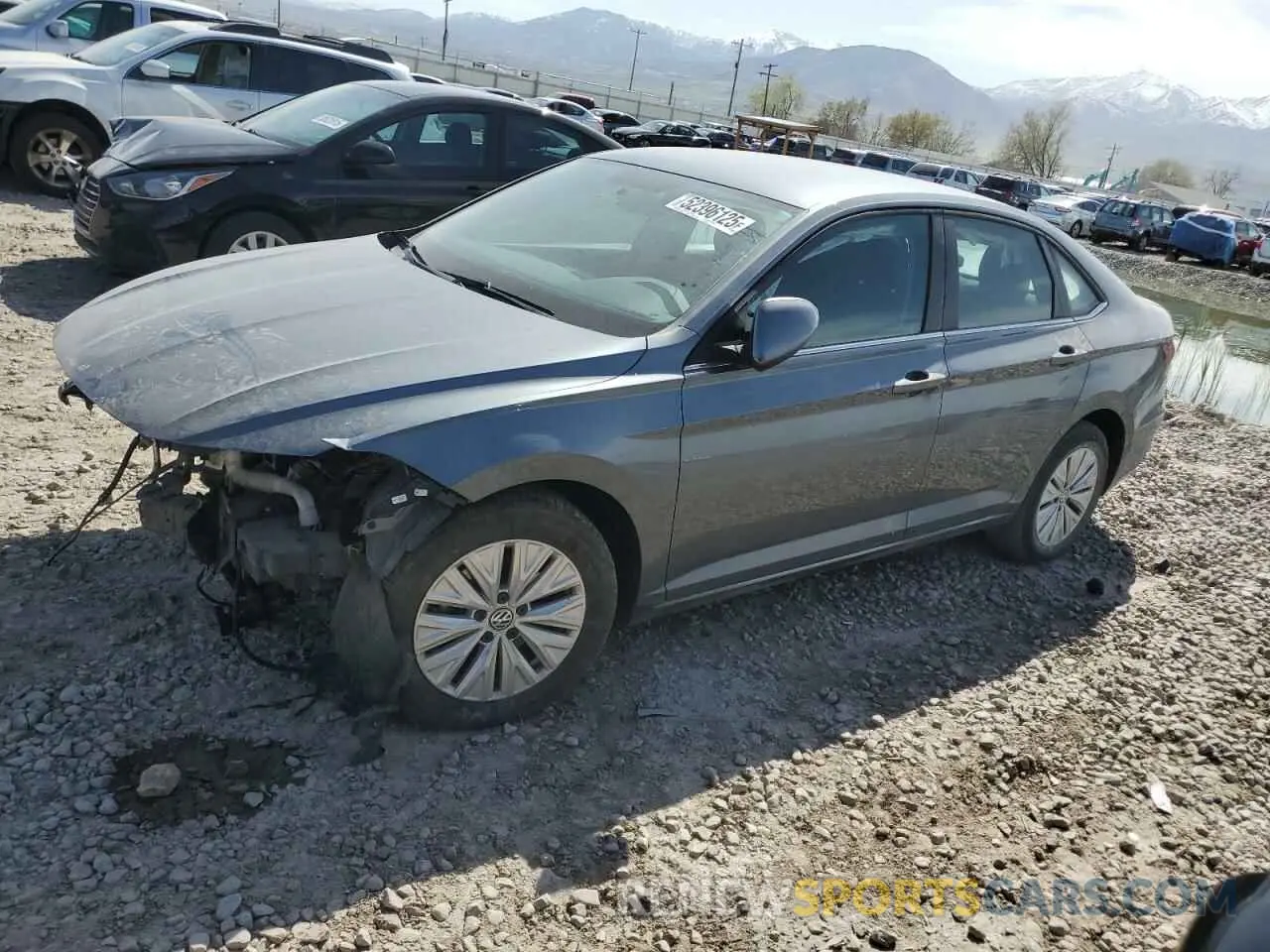 1 Photograph of a damaged car 3VWN57BU0LM068636 VOLKSWAGEN JETTA 2020