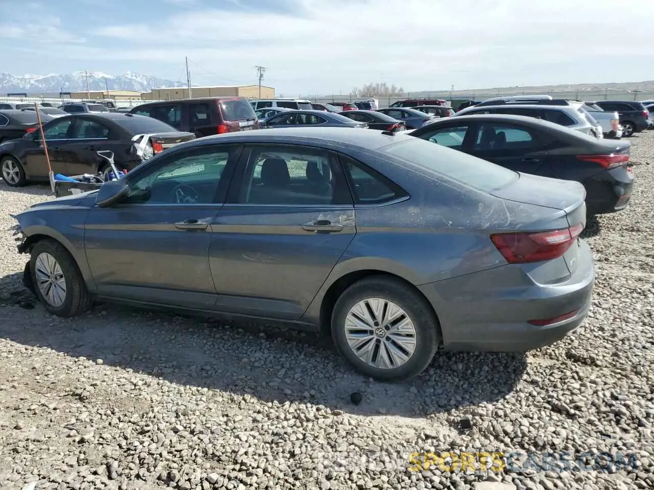 2 Photograph of a damaged car 3VWN57BU0LM068636 VOLKSWAGEN JETTA 2020